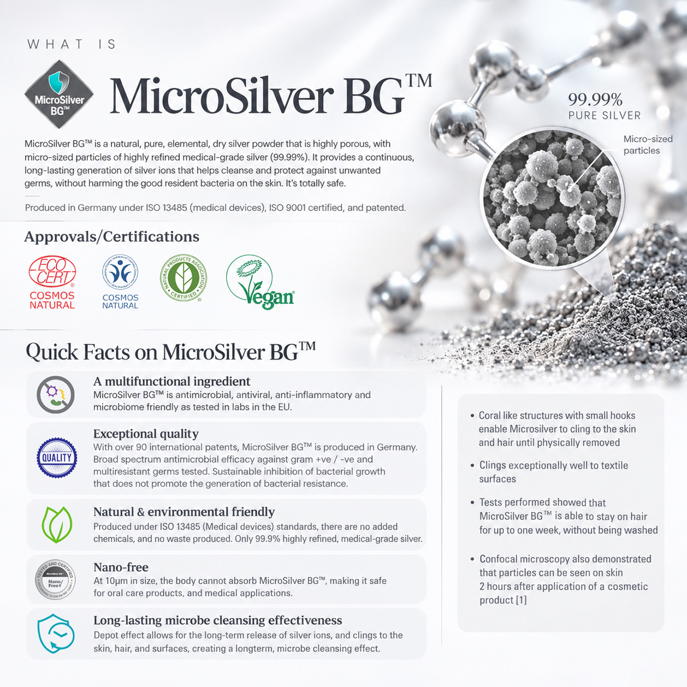 Microsilver Protection Mouthwash - Single Bottle