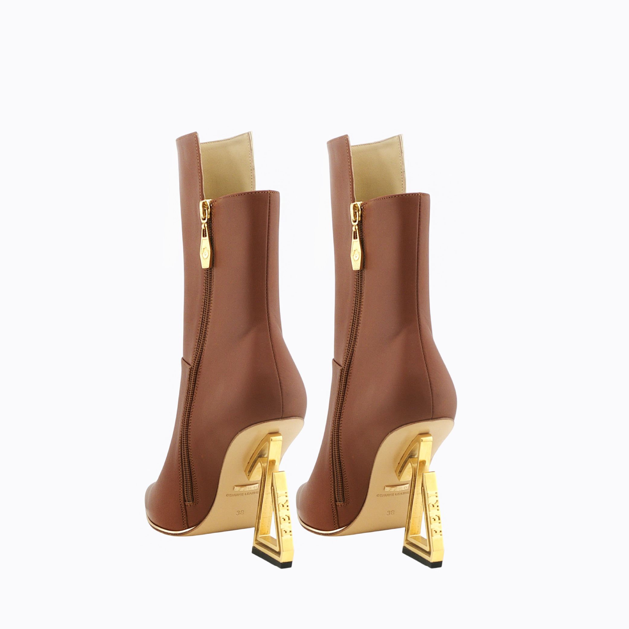 LEGACY COLLECTION - LADIES BOOTIE - COGNAC