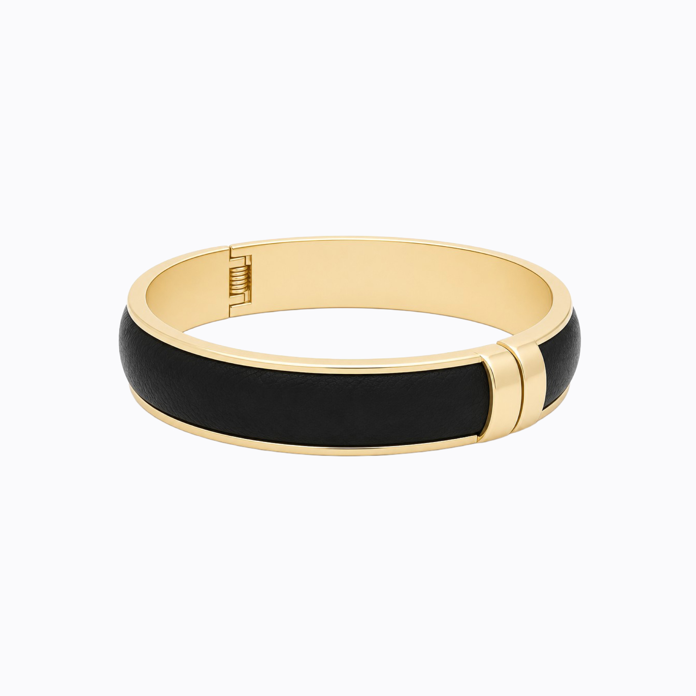 Alligator Mississippiensis Bangle - Matte Finish Black