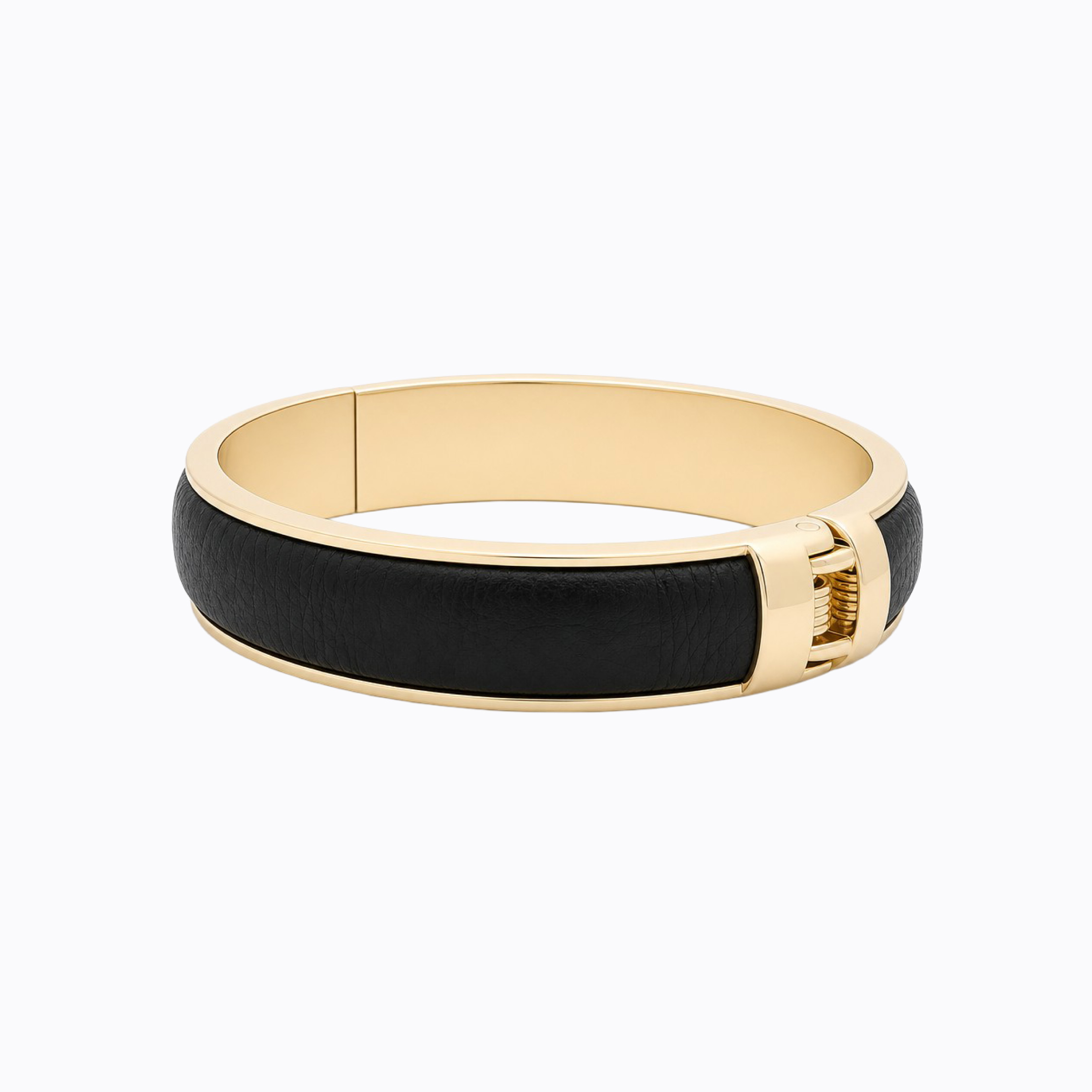 Alligator Mississippiensis Bangle - Matte Finish Black
