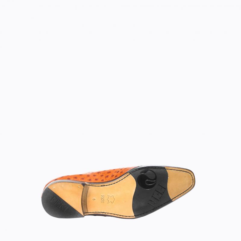 Marcus Shoes - Cognac Brown Croc Print thumbnail 5