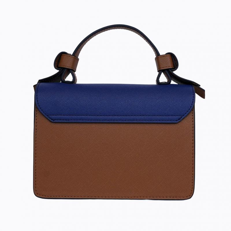 Dahlia Purse - Indigo/Caramel  thumbnail 7
