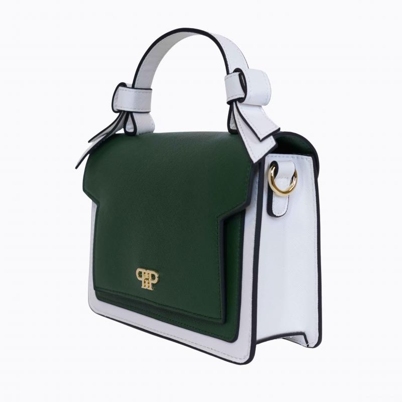 Dahlia Purse - Green/White thumbnail 3