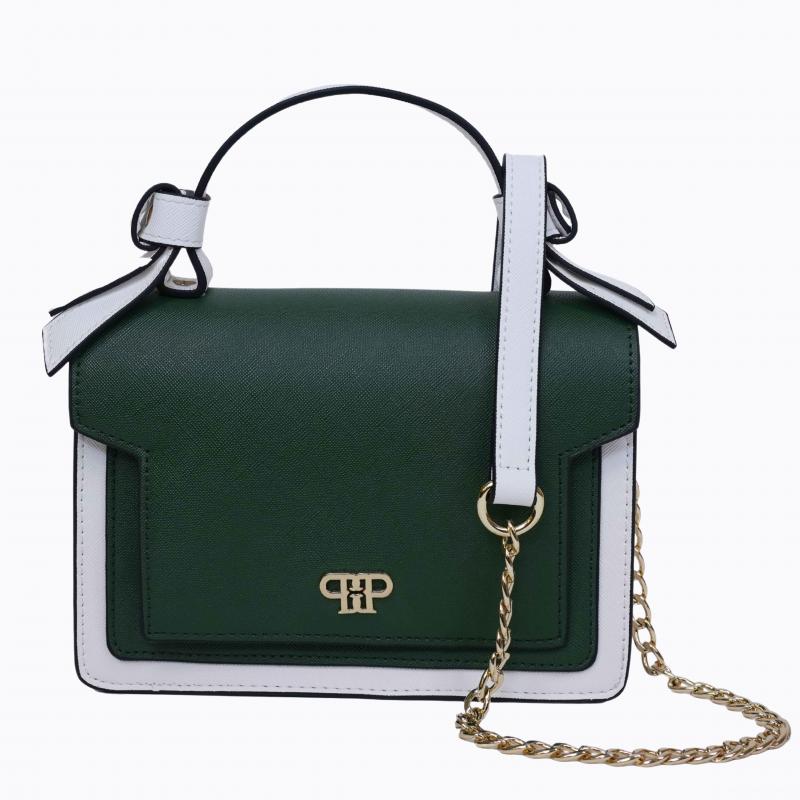 Dahlia Purse - Green/White thumbnail 6