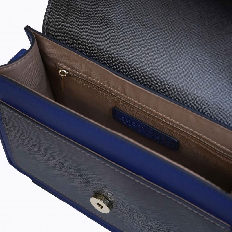 Dahlia Purse - Gunmetal/Indigo thumbnail 6