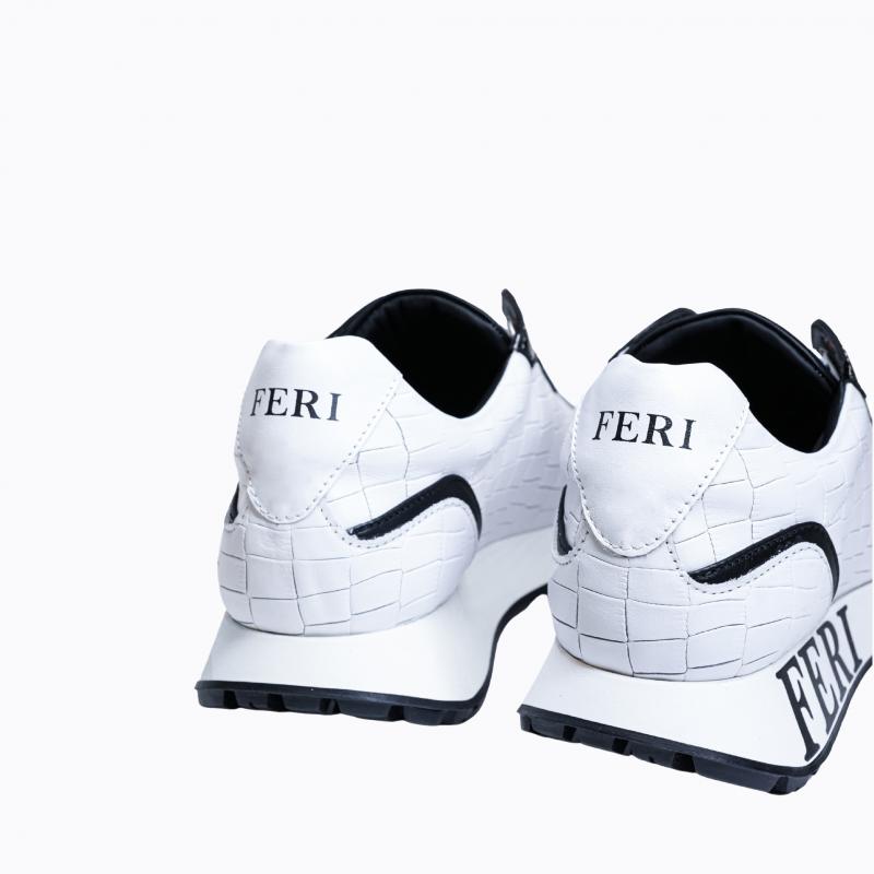 Flight Sneakers - White/Black thumbnail 4