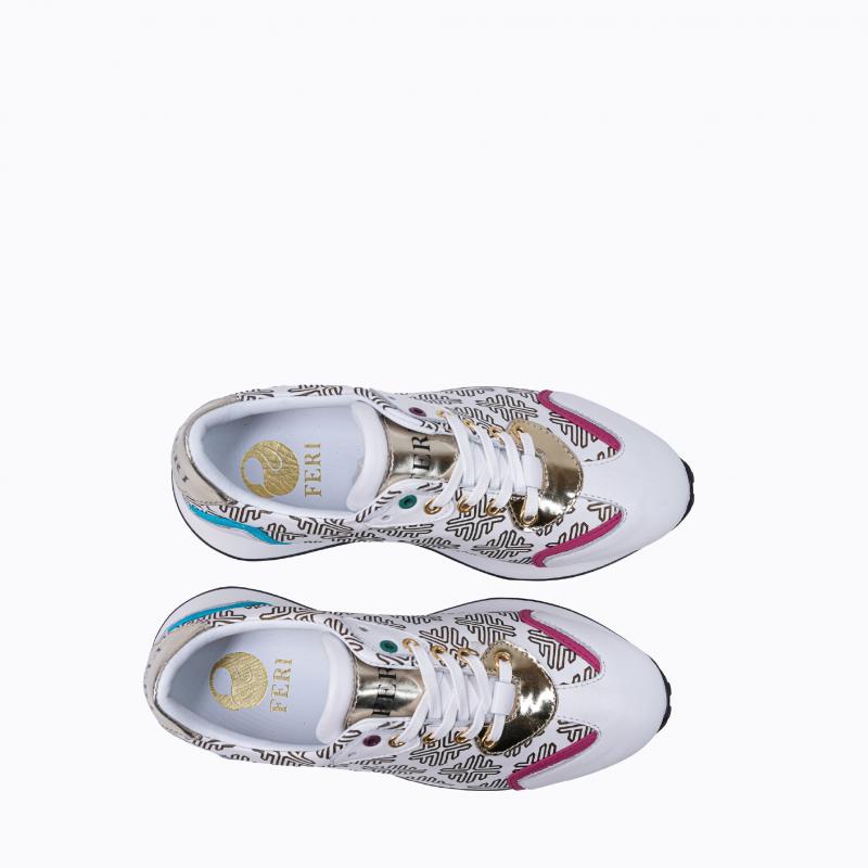 Flash Sneakers - White 4F thumbnail 3