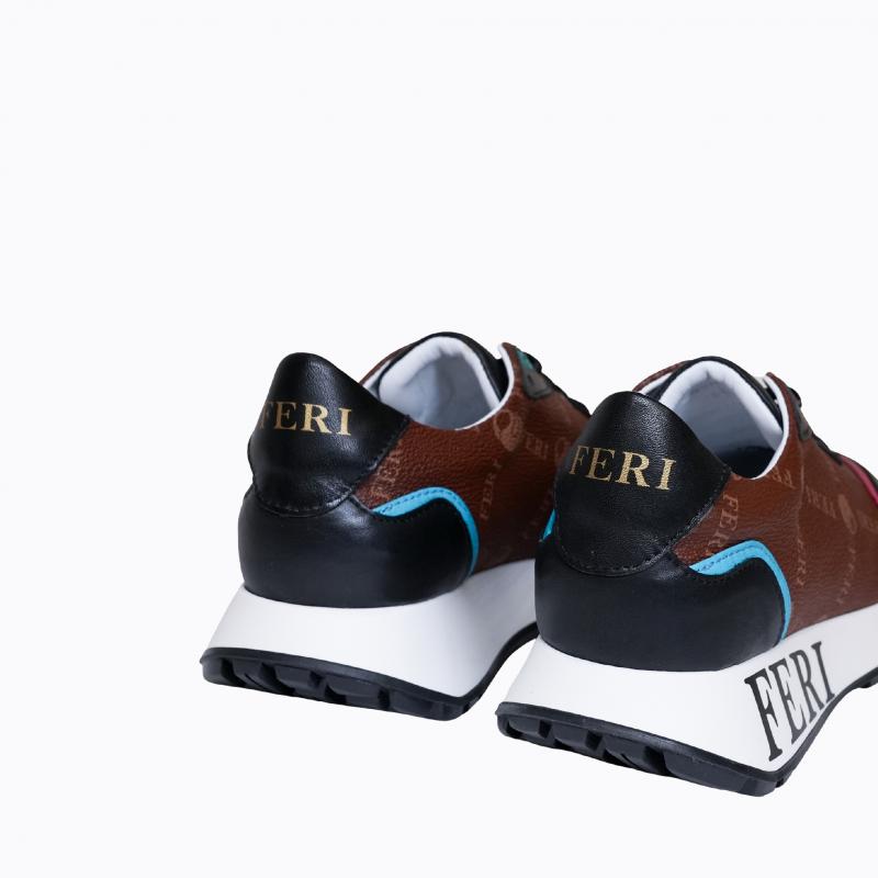 Flash Sneakers - Brown Monogram thumbnail 4
