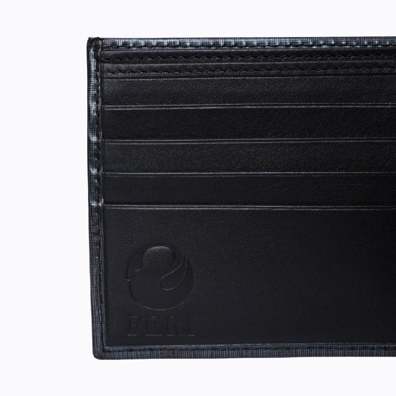 Elliot Bifold Wallet - Black Tweed thumbnail 3