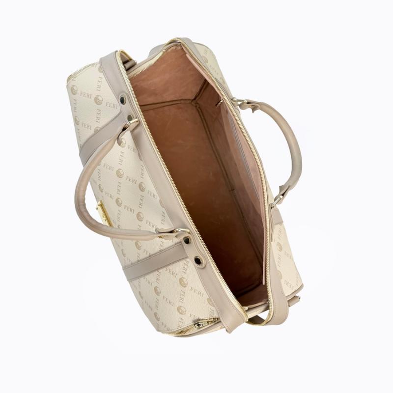 Monogram Duffle Bag - Beige thumbnail 7