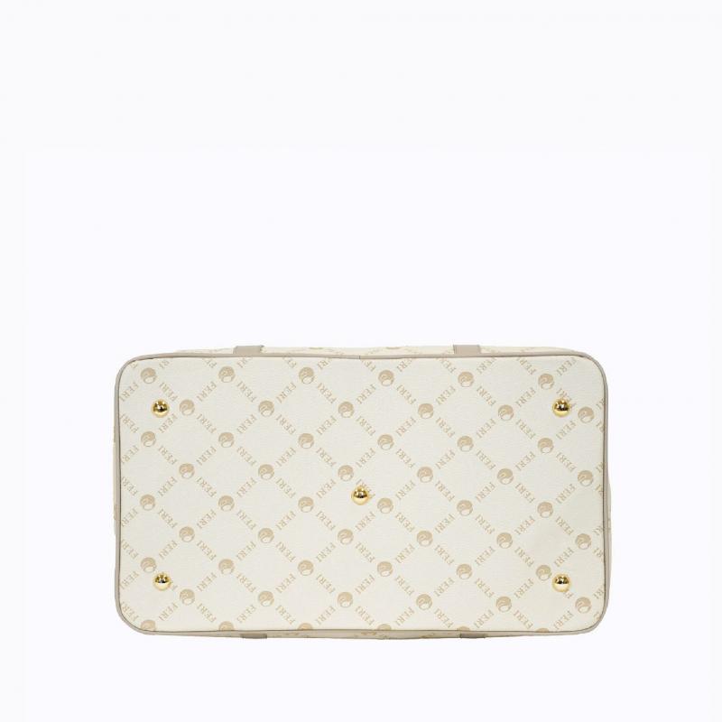 Monogram Duffle Bag - Beige thumbnail 8