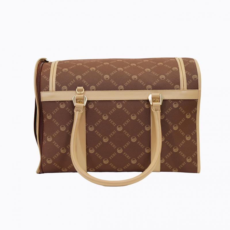 Monogram Dog Carrier Bag - Brown thumbnail 11