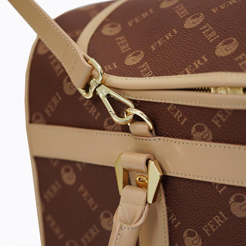 Monogram Dog Carrier Bag - Brown thumbnail 12