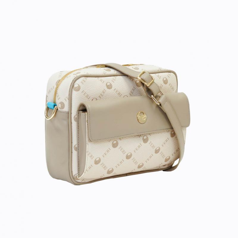 Messenger Bag - Beige Monogram thumbnail 3