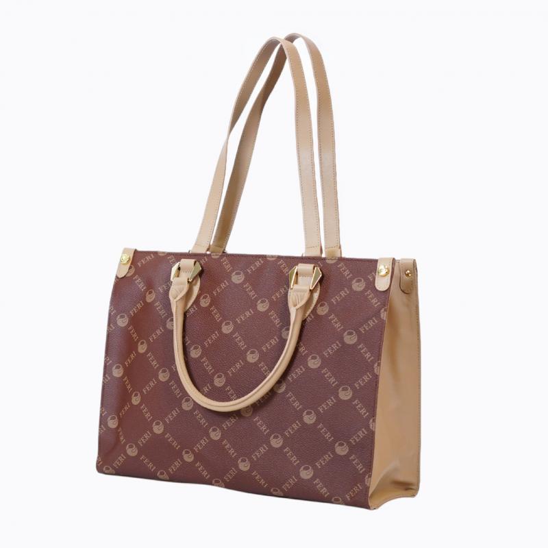 Folio Tote - Brown Monogram thumbnail 3