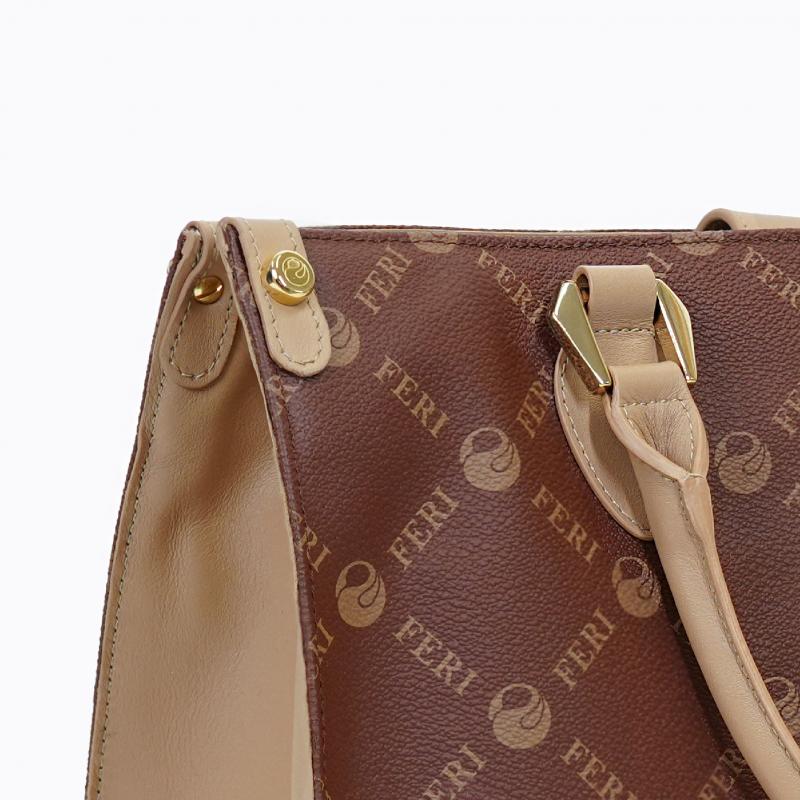 Folio Tote - Brown Monogram thumbnail 4