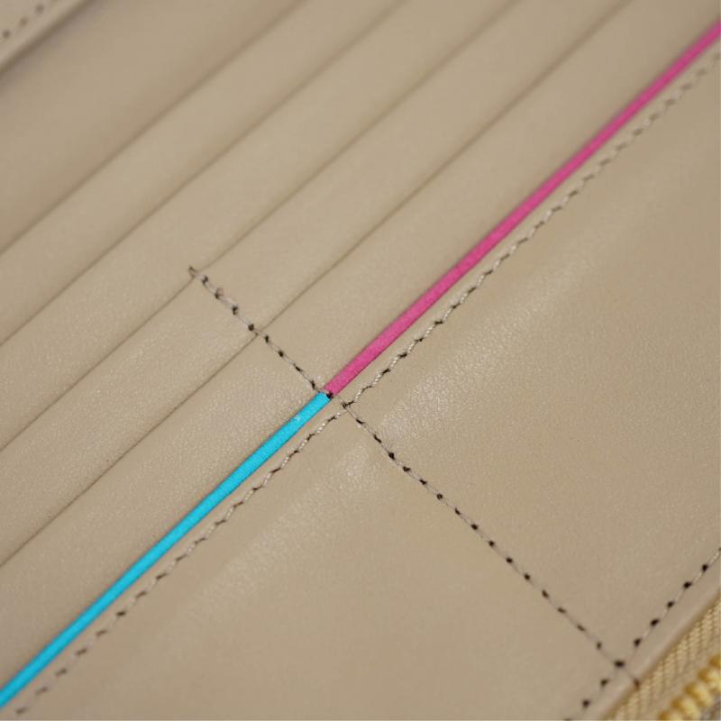 Classic Wallet On Chain - Beige Monogram thumbnail 5