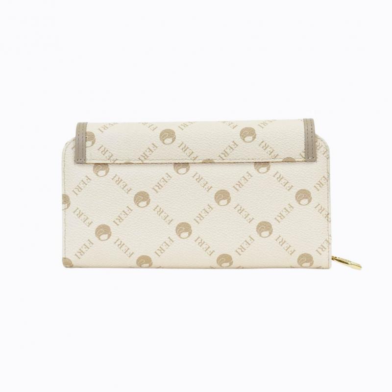 Classic Wallet On Chain - Beige Monogram thumbnail 9
