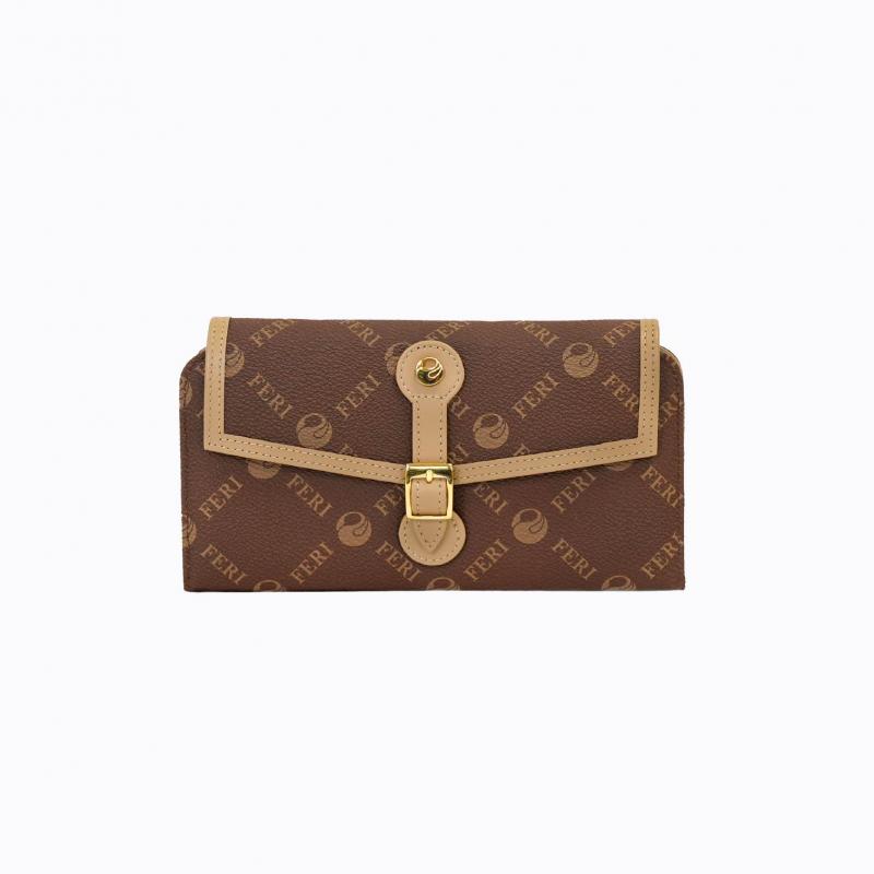 Classic Wallet On Chain - Brown Monogram thumbnail 7