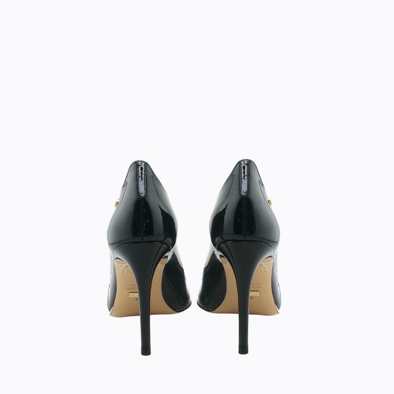 Swan Stiletto Heels - Black thumbnail 5