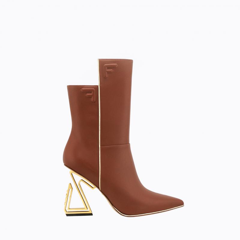 LEGACY COLLECTION - LADIES BOOTIE - COGNAC