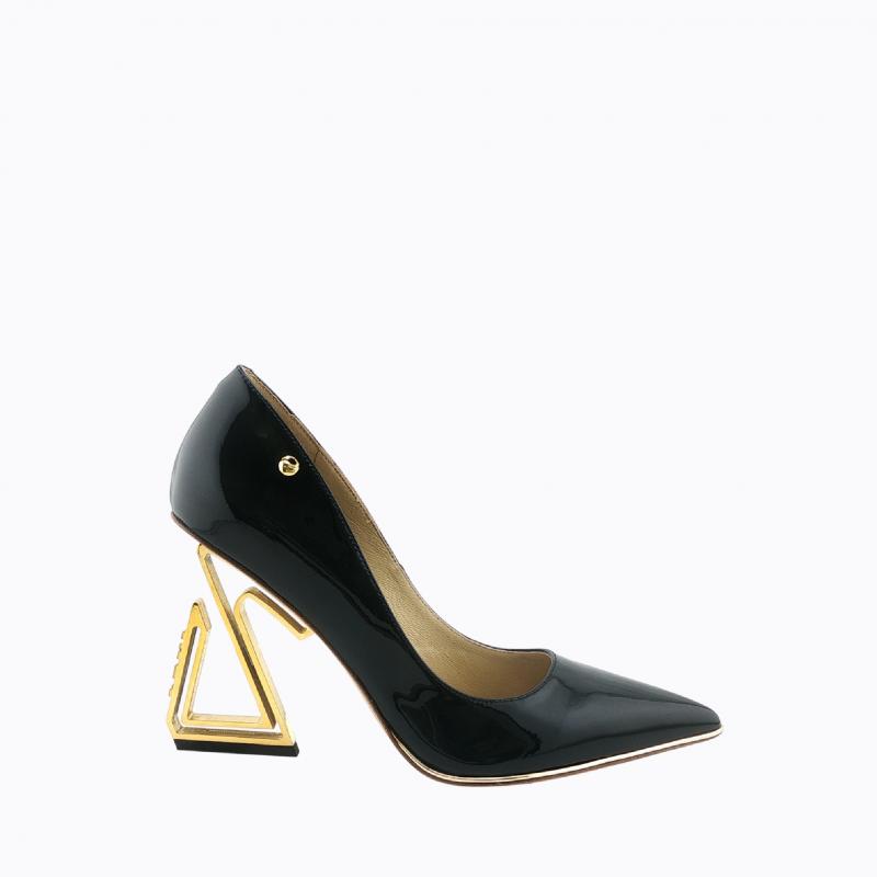 LEGACY COLLECTION - LADIES STILETTOS - BLACK 