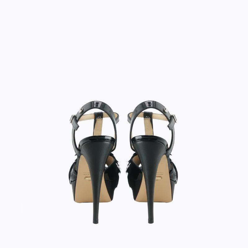 Swan Platform Heels - Black thumbnail 5