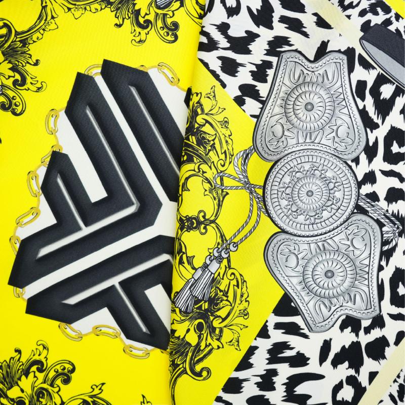 Leopard Scarf - Yellow thumbnail 3
