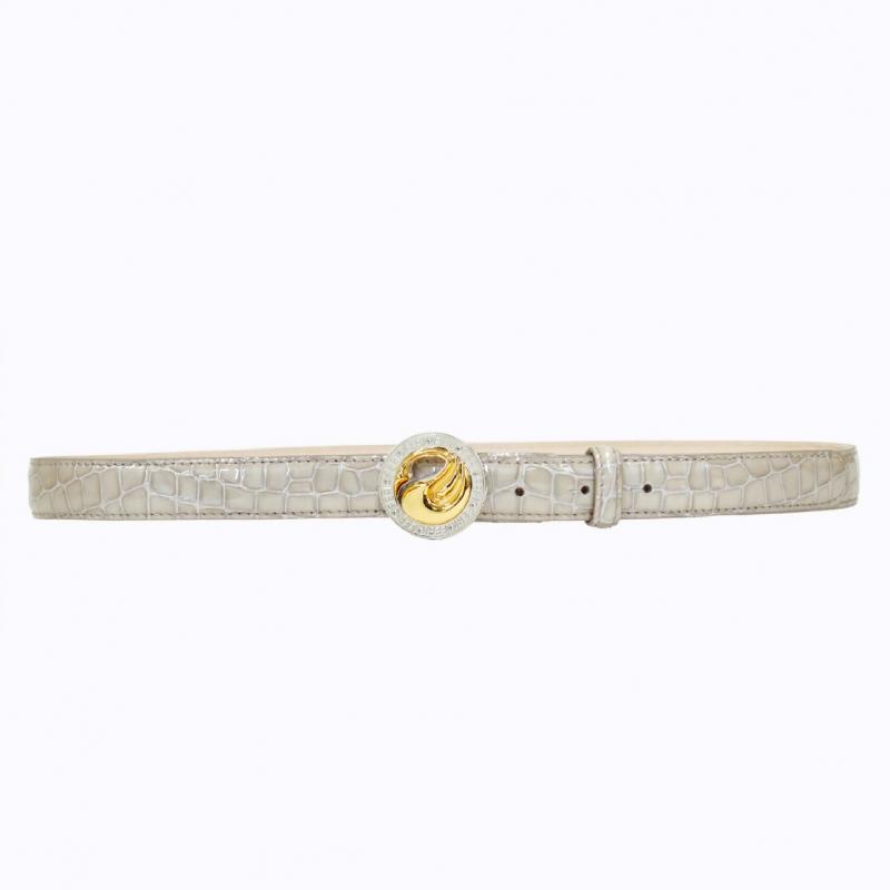 Royale Belt - Beige Croco/Two-Tone thumbnail 3
