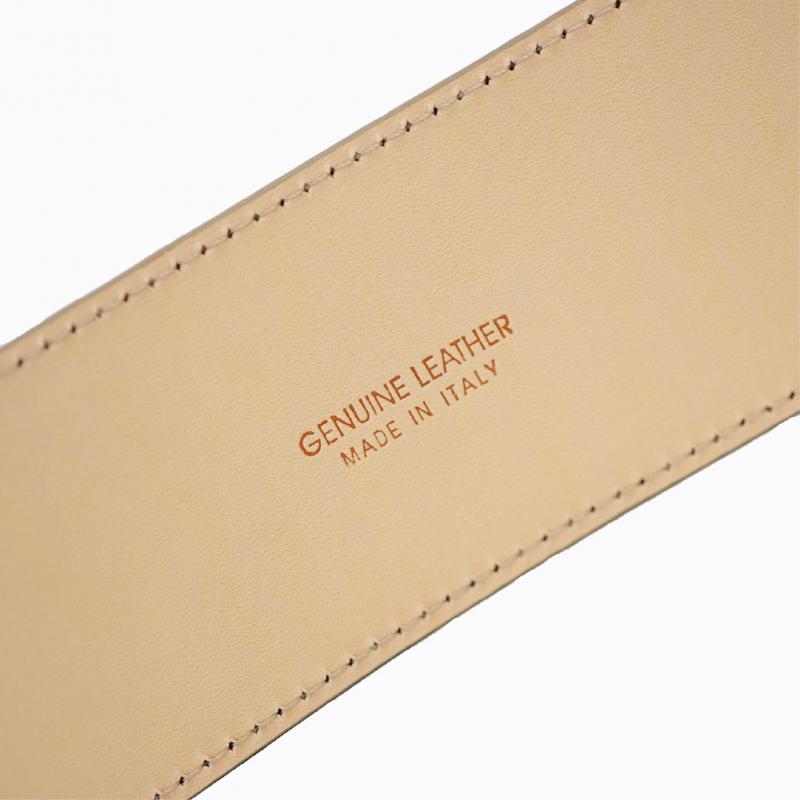 Royale Belt - Beige Croco/Two-Tone thumbnail 4