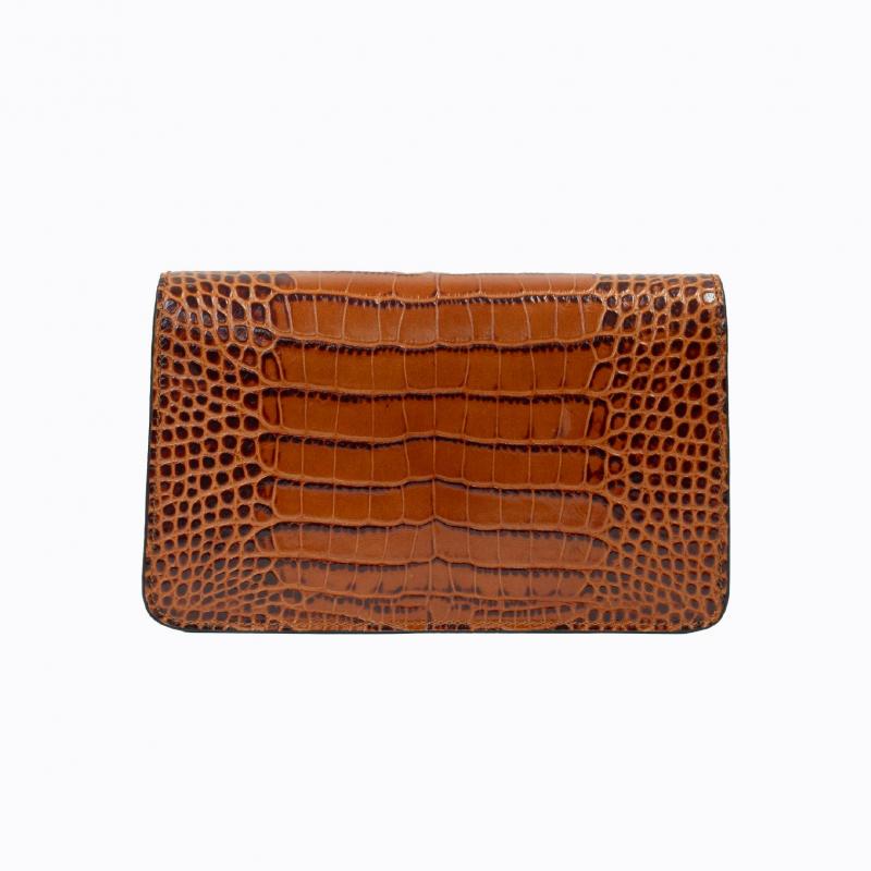 Starlet Vivid Clutch - Caramel Croco thumbnail 8