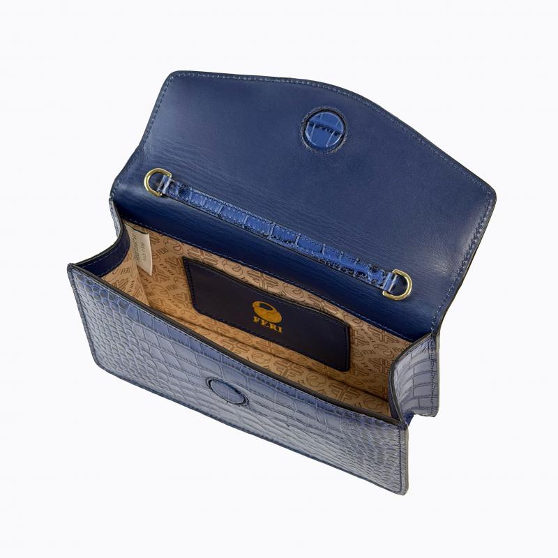 Starlet Vivid Clutch - Sapphire Croco thumbnail 7