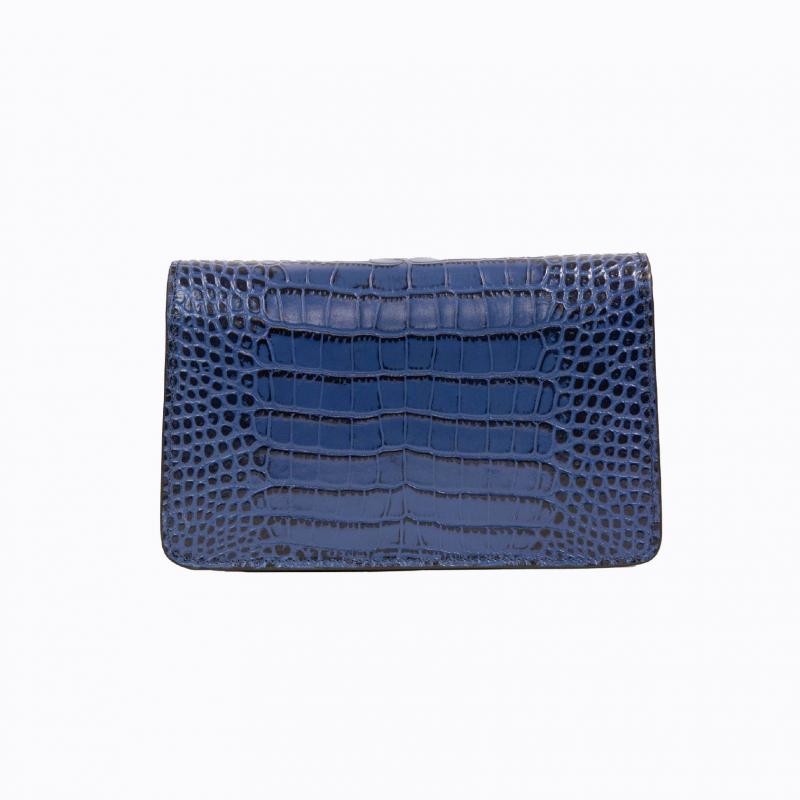 Starlet Vivid Clutch - Sapphire Croco thumbnail 8