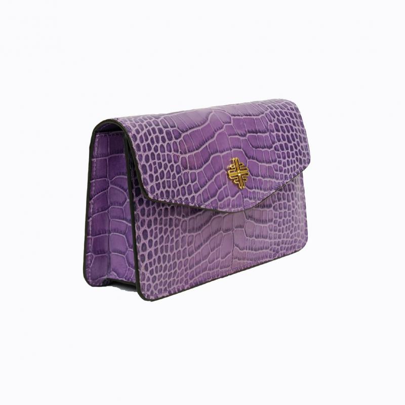 Starlet Vivid Clutch - Lilac Croco thumbnail 3