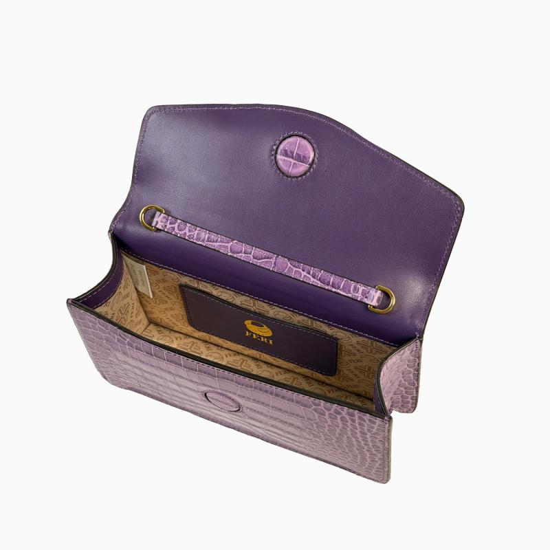 Starlet Vivid Clutch - Lilac Croco thumbnail 5