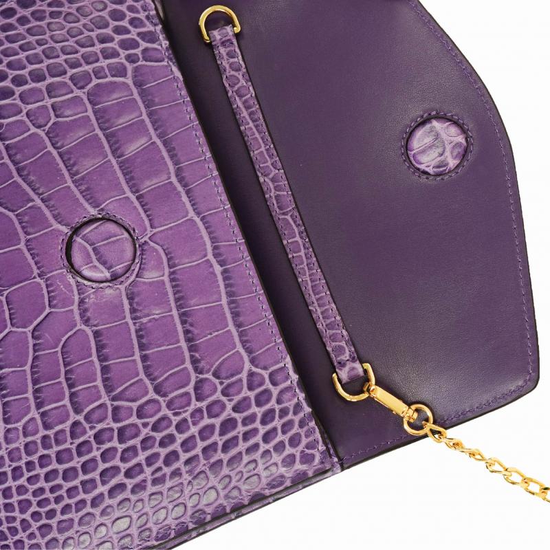Starlet Vivid Clutch - Lilac Croco thumbnail 6