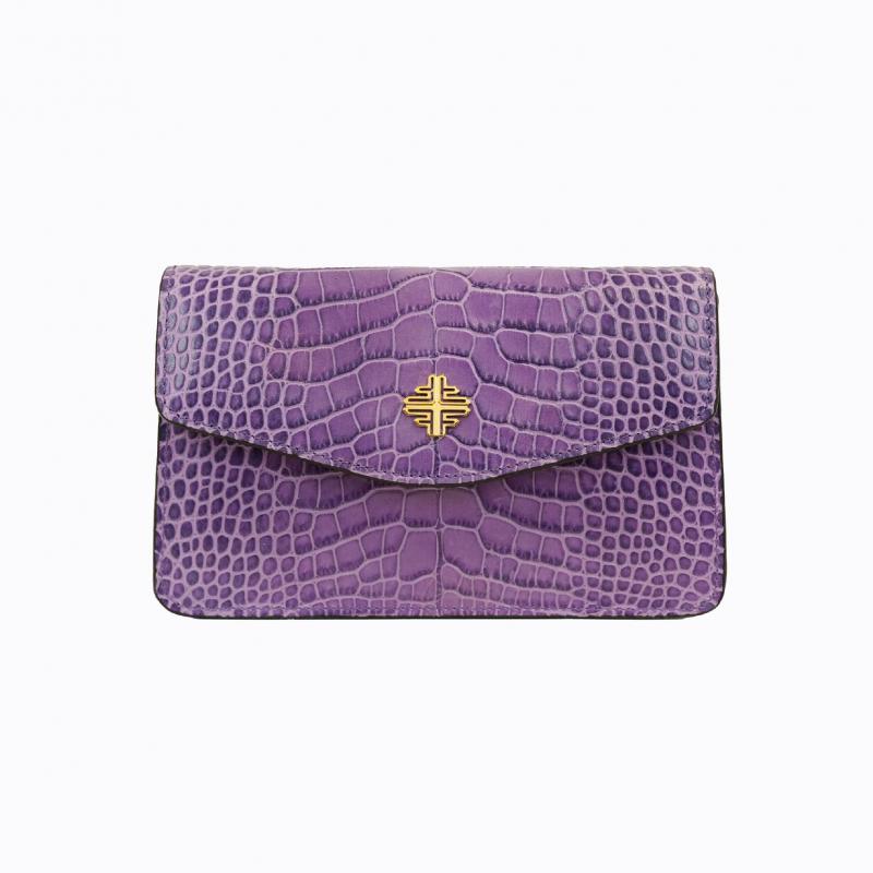 Starlet Vivid Clutch - Lilac Croco thumbnail 7