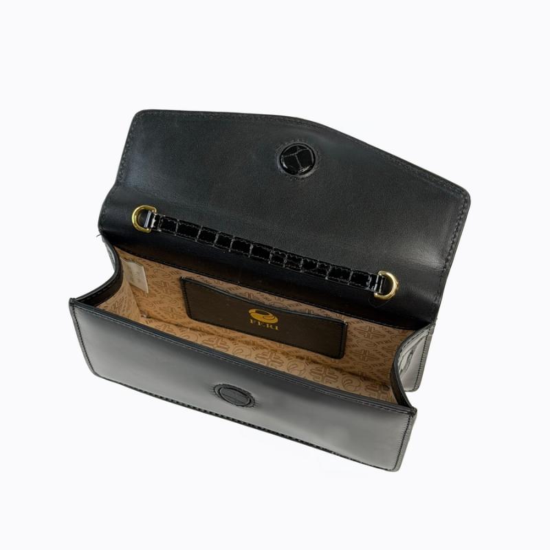 Starlet Clutch - Black Croco thumbnail 7