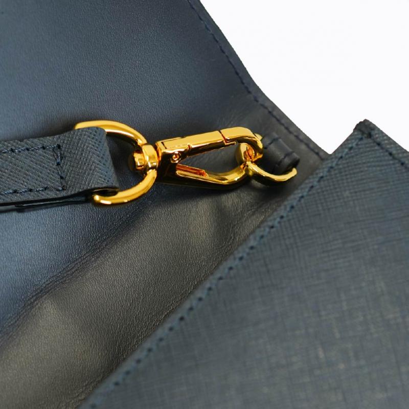Cleo Slim Handbag - Midnight Saffiano thumbnail 6