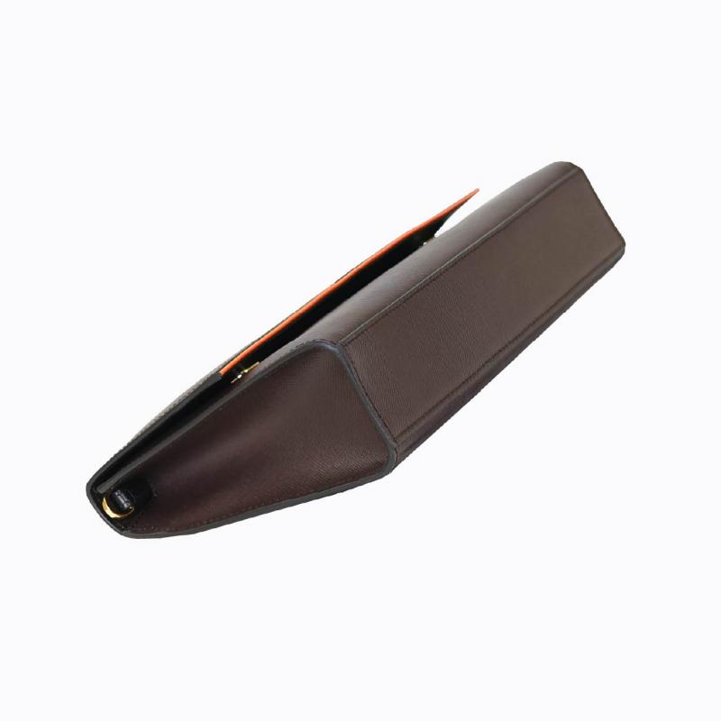 Cleo Slim Handbag - Espresso Saffiano thumbnail 7