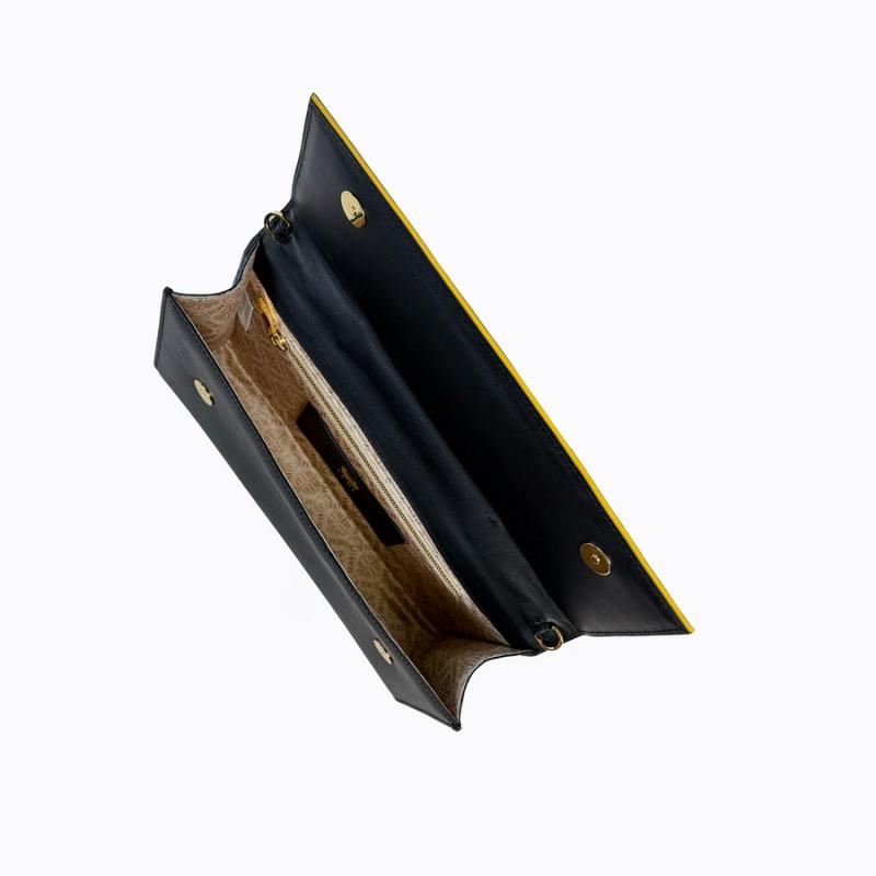 Cleo Slim Handbag - Black Saffiano thumbnail 8