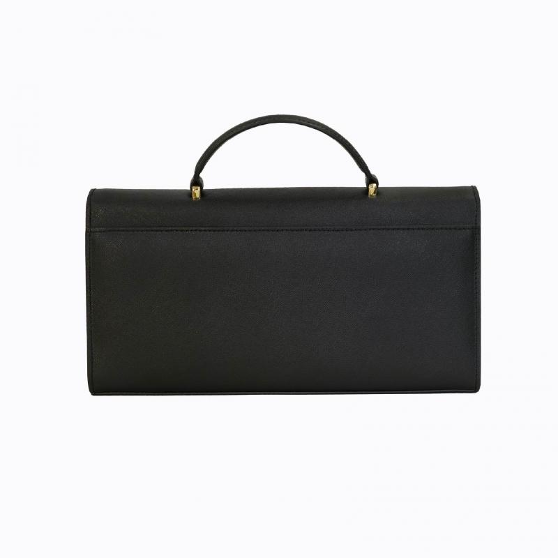 Cleo Slim Handbag - Black Saffiano thumbnail 9