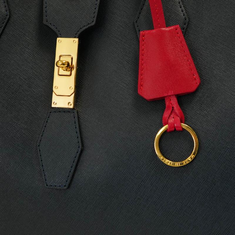 Cleo Cabas Handbag - Midnight Saffiano thumbnail 5