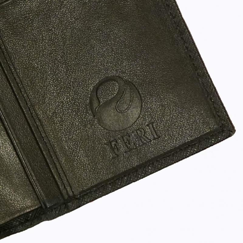 Cleo Trifold Wallet - Black Saffiano thumbnail 5