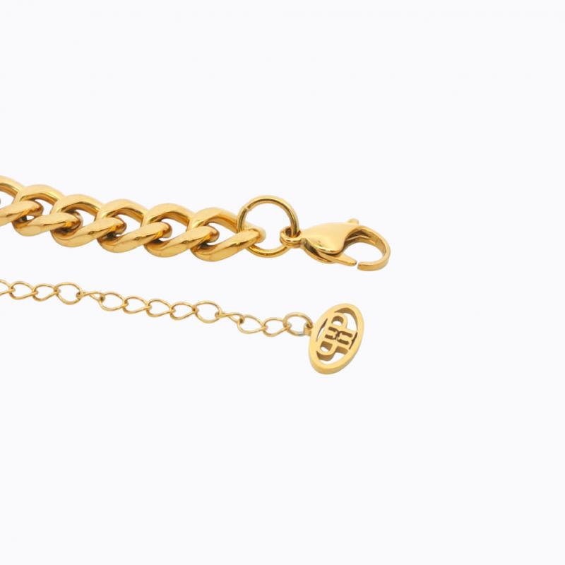 Fluid Necklace - Gold thumbnail 3