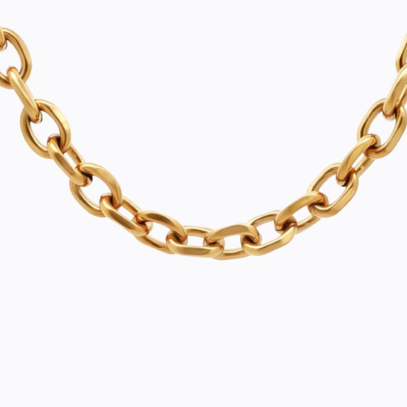 Volume & Vibe Toggle Necklace - Gold thumbnail 4