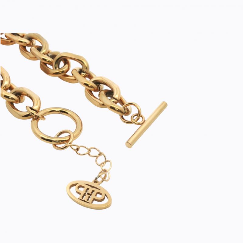Volume & Vibe Toggle Bracelet - Gold thumbnail 4