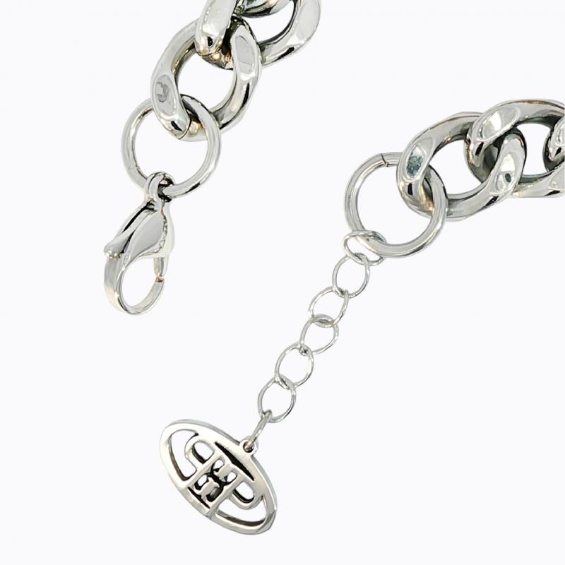 Intertwined Elegance Shackle Bracelet - Gold/Silver thumbnail 4