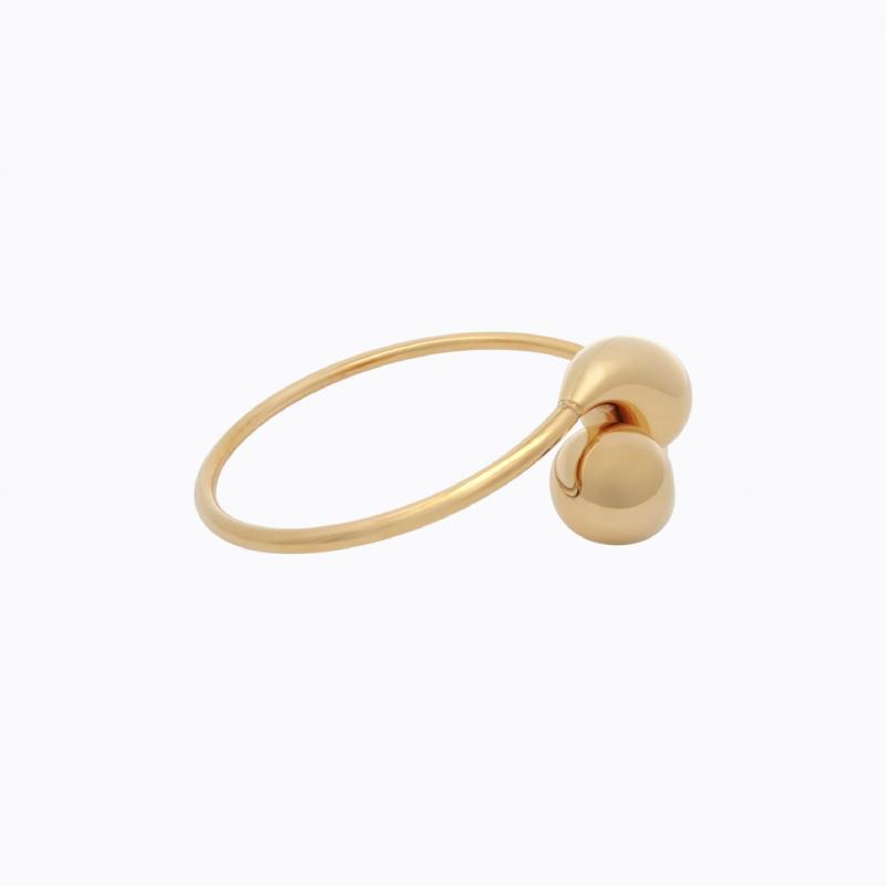 Artistry In Motion Flow Bangle - Gold thumbnail 3