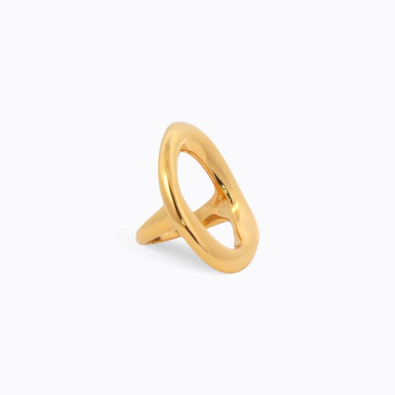 Artistry In Motion Loop Ring - Gold thumbnail 3